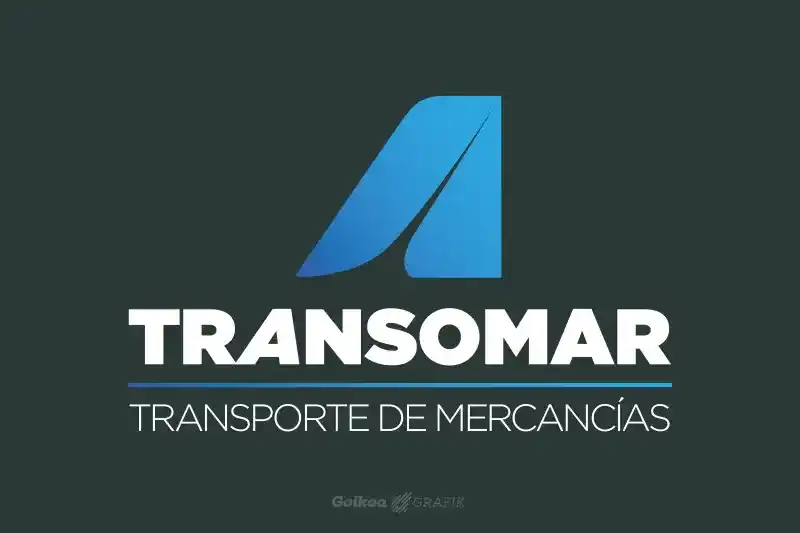 Diseño de logotipo principal de Transomar