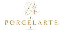 Logotipo de Porcelarte. Tania Porcel, peluqueria y maquillajes profesional. Astrabudua, Erandio (Bizkaia)